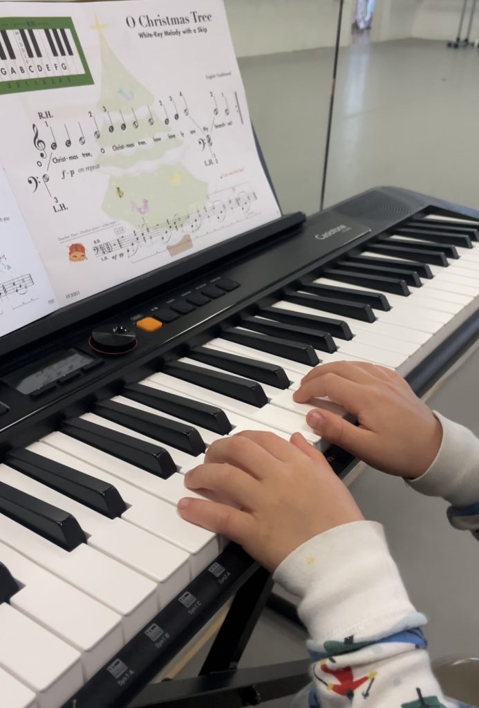 Beginning Piano Lesson